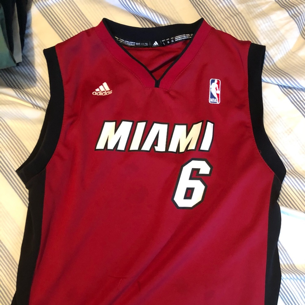 Boys Lebron Miami Heat Jersey